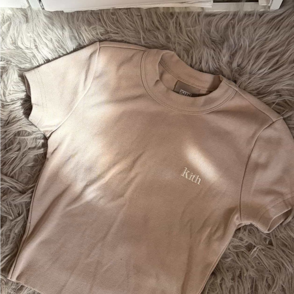 Kith Light Tan Tee